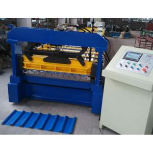 China 9kw Panel Roll Forming Machine , 380v 50hz Metal Roof Panel Machine supplier