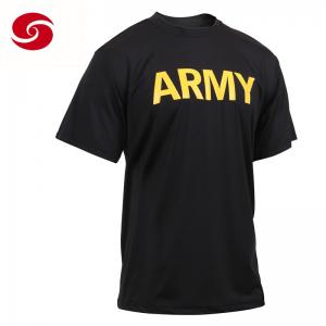 China Cotton Training Military Tactical Shirt Police Army Style Black Casual Clothes supplier