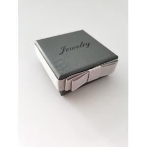 Foldable Custom Packaging Boxes Jewelry Biodegradable Gravure Printing