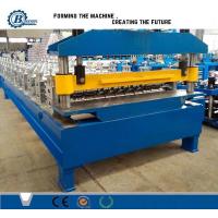 China 3000kg Metal Roofing Roll Forming Machine 8 - 15m/Min Forming Speed on sale