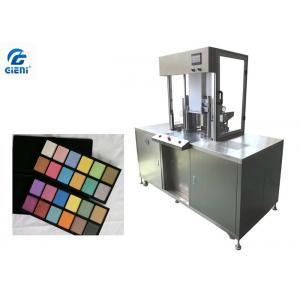 China Color Cosmetic Powder Press Machine , Eyeshadow Compact Powder Pressing Machine wholesale