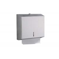China Stainless Steel Wall Mounted Towel Dispenser Lockable For Office Building on sale