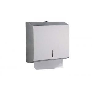 China Stainless Steel Wall Mounted Towel Dispenser Lockable For Office Building supplier