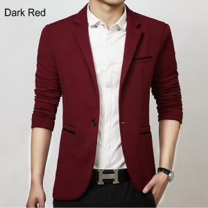 Men Casual Blazer Suit Fashion Design Slim-fit Suit Good Quality Hot Sale !