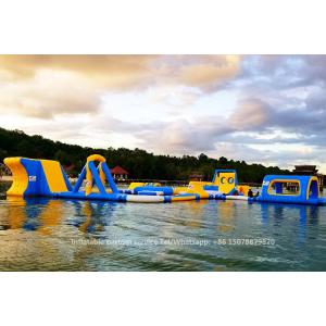 China Custom Outdoor Floating Giant Inflatable Aqua Sports Water Park For Sale wholesale