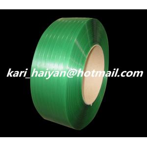 Green Plastic PP / PET Strapping Belt for Packaging - 1206
