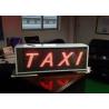 China 25kg Weight Outdoor Taxi LED Screen 1/8 Scan Constant Current LED Taxi Roof Signs wholesale