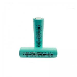 10C Cylindrical Lithium Ion Battery Cells 3.7V 2000mAh 800 Cycles