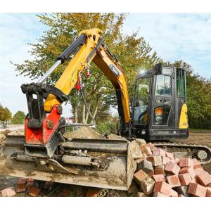 China 2005-2019 Excavadora de segunda mano Capacidad del cubo 0.02-0.06m3 SANY SY16C Motor modelo Yanmar 3TNV70 mini Excavadora usada wholesale