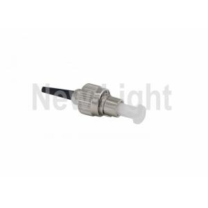 Single Mode Fiber Optic FC Connector Low Insertion Loss Value For CATV