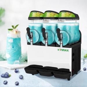 Máquina comercial de Puppie del aguanieve de los 3 tanques, fabricante congelado del Smoothie de la fruta 30L