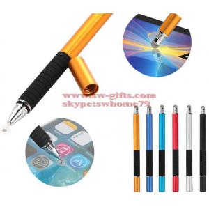 China 2 in 1 Multifunction Fine Point Round Thin Tip Touch Screen Pen Capacitive Stylus Pen For Smart Phone Tablet For iPad supplier