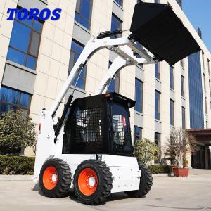 China Multipurpose Precision Mini Skid Steer Loader For Demolition Projects supplier