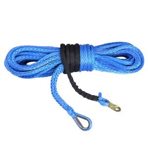 China Electric Power Source Braided Cable Pulling Synthetic Winch Rope with OEM Support supplier