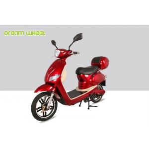 China 16X2.5 Electric Moped Scooter With Pedals 500W 48V Battery supplier