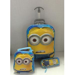 Hot sale 16-inch 6D EVA kids luggage + lunch bags +pencil case