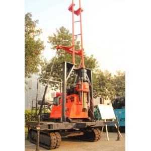 China Hydraulic Rotary Geotechical Crawler Drilling Rig Borehole Drilling Machine supplier