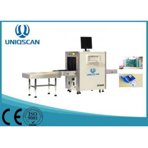 China Multi Energy 600 * 400 mm X Ray Baggage Scanner With 40AWG Wire Resolution supplier