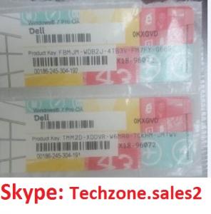 China Latest Windows 7 Pro Dell, HP, OEM Coa Sticker x18 / 100 % Genuine Key - HOT SELLING. wholesale