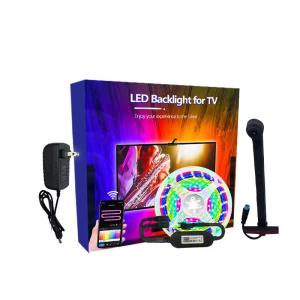 China Decoración para el hogar 3.8M 5M USB IP20 TV LED retroiluminación con música WIFI TUYA Smart Home APP Control supplier