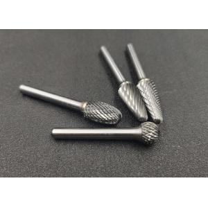 China 6mm Head Small Shank Cemented carbide rotary file set supplier