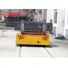 China Heat Resistance Rail Transfer Trolley , Heavy Steel Motorized Rail Transfer Cart wholesale