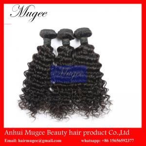 China hot sale deep wave malaysian hair,100% unprocessed human hair weave Garde 6A supplier