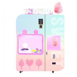 China Spun Sugar Cotton Candy Vending Machine Customization Automatic supplier