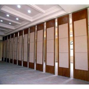 China Banquet Hall / Classroom Foldable Partition Wall / Operable Soundproof Room Dividers supplier