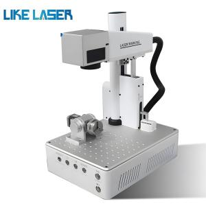 Fiber Laser Marking Machine 20W 30W for PVC ID Card Jewelry Dag Tag Watch All-in-One