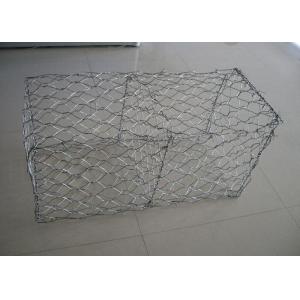 Flood Control Gabion Mesh Hot Galvanized Lead Wire Cage Solid