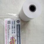 Woodpulp 79mm 80mm Thermal Receipt Paper Roll Printed Thermal Paper Rolls 57mm X 38mm