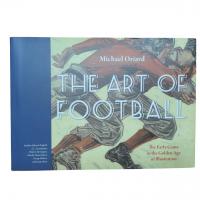 China The Art of Football | CMYK Offset Printed Hardcover Arts Book Glossy Laminated Inner Pages Smyth Sewn Binding on sale