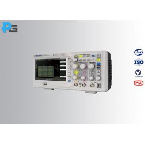 China 200MHz 7 Inch TFT LCD Digital Oscilloscope 2 Channel With Screen Protect Function supplier
