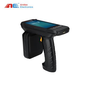 China QR Code RFID Tracking Inventory Reader 18000-6C Protocol UHF Collector Handheld Scanner Barcode Collecting Machine supplier