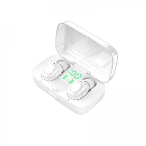 China Fashionable Small Bluetooth 5.0 Wireless Earbuds Macaron TWS Headphone with Digital Display 6D Surrounded Sound supplier