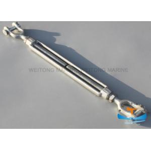 Marine Jaw Jaw Turnbuckle , Steel Turnbuckle Hardware Hot Dip Galvanzied