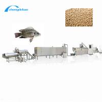 China 500KG/H Floating Fish Feed Production Line Ornamental Fish Food Extruder CE on sale