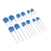 China 11mm 1000pF Ceramic Disk Capacitor , Small Blue DC 1kv Ceramic Capacitor on sale