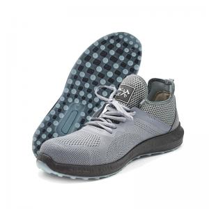 Euro 37-47 Campela Lining CE Work Shoes with Steel Toe Cap and Fly Knitting Fabric
