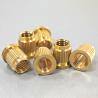 China Straight Knurled Brass Threaded Insert Nut High Strength And Versatility wholesale