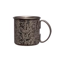 China Baroque Style Stainless Steel Wine Glass Shock Mule Mug For Business Gifts on sale