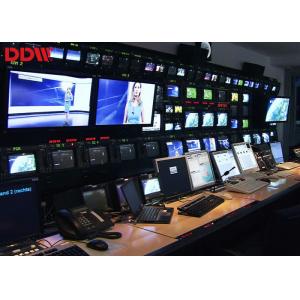 Large Indoor CCTV Video Wall With 2 X HDMI Input , DVI Input , VGA Input