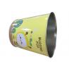 Holiday Decoration Metal Tin Bucket For Popcorn / Biscuit Packing