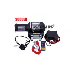 Mini 3000lbs 24V 12V Heavy Duty Electric Winch Wire Rope ATV with Automatic Braking Action