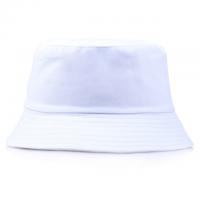 China White Foldable Bucket Hat Street Headwear Outdoor Fisherman Cap For Men Woman on sale