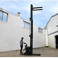 China Stand On Electric Stacker Forklift 1 Ton  Capacity Regenerative Braking on sale