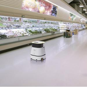 5H Battery Scheduling Commercial Robot Floor Cleaner 40KGS OEM ODM Support