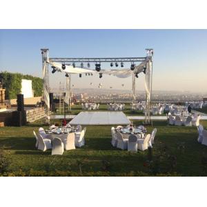 Hard Pressed Aluminum Stage Truss 6061T6 Material For Wedding Decoration