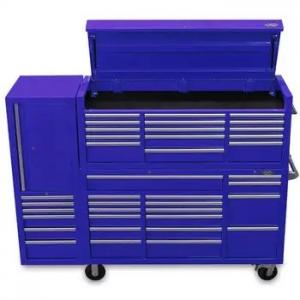 48" Heavy Duty Stainless Steel Tool Chest with Cabinet and Optional Multi Drawers